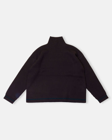 ribbed turtleneck