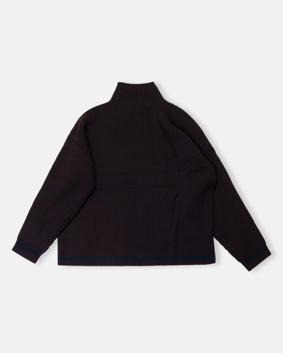 ribbed turtleneck