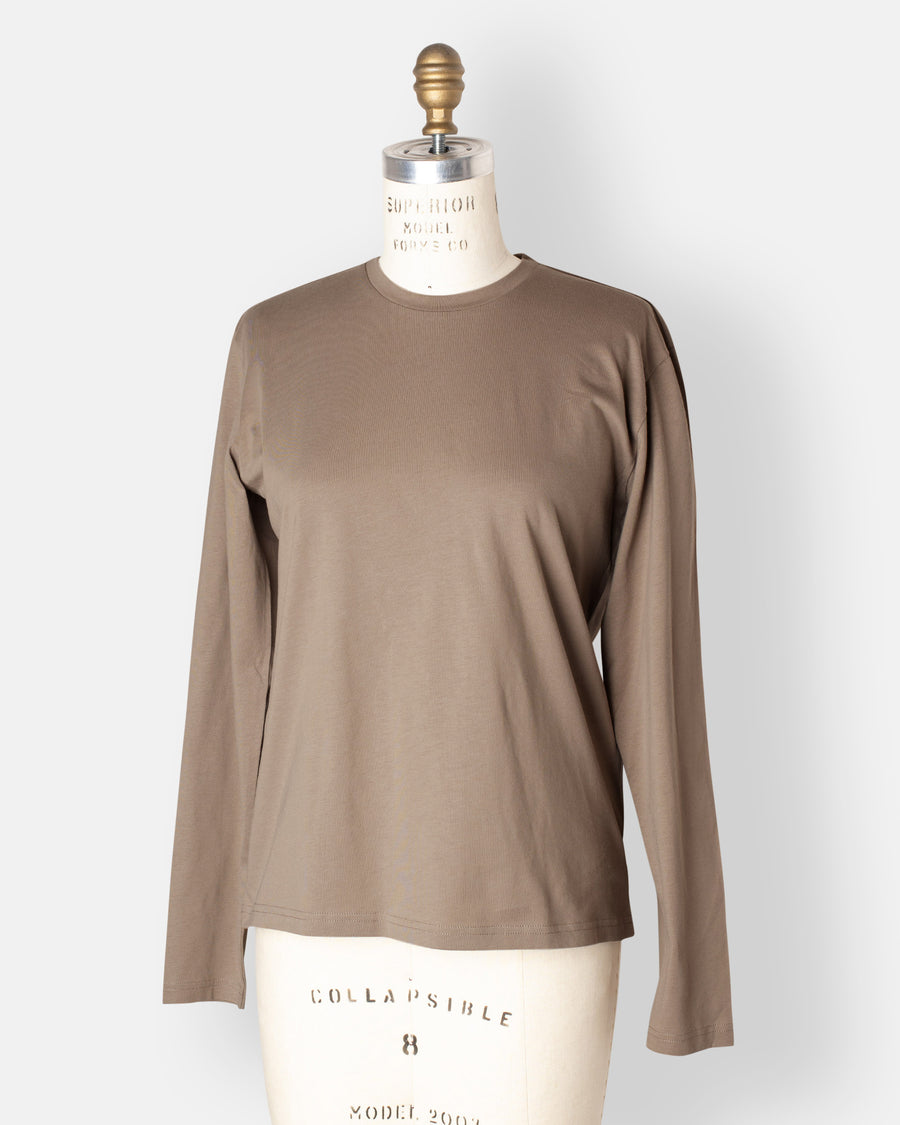 long sleeve boy fit t-shirt