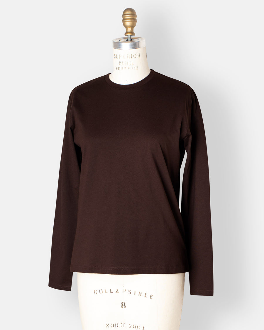 long sleeve boy fit t-shirt