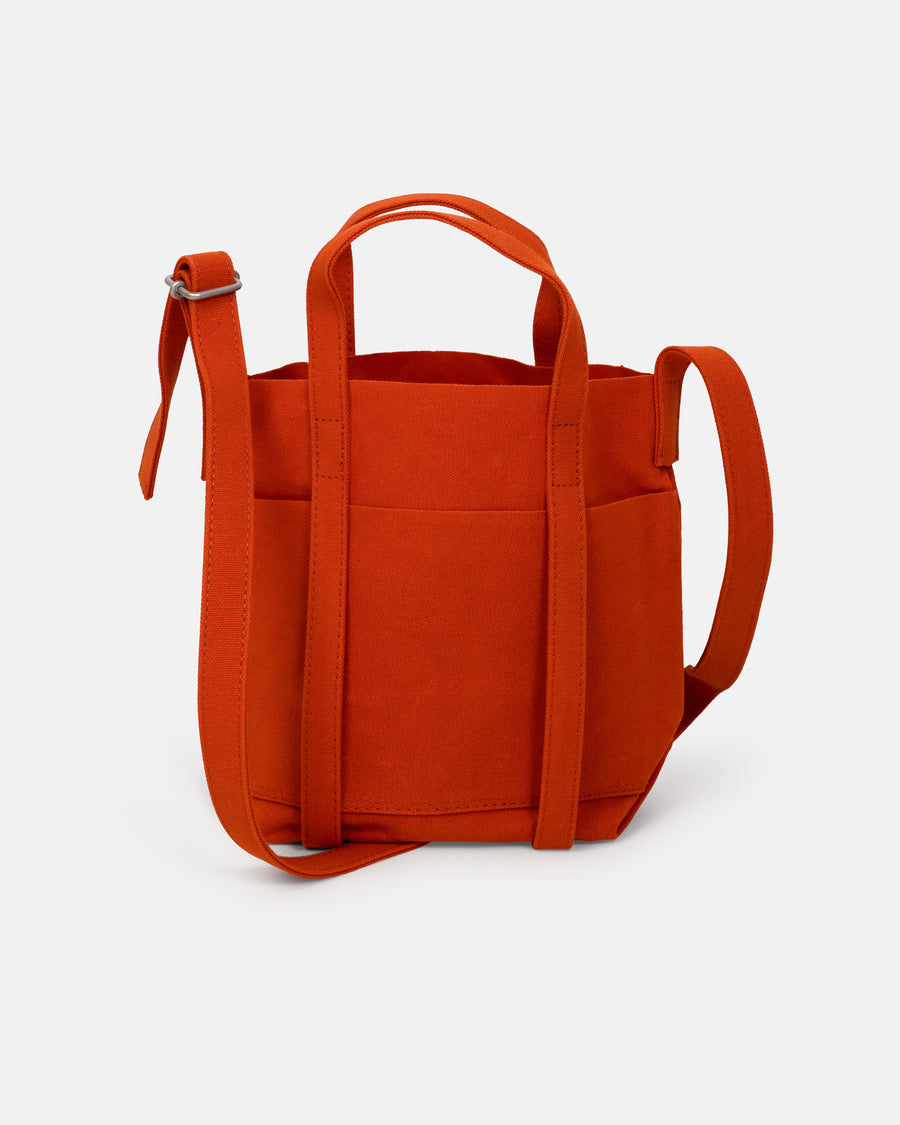 small washed canvas 2 way tote