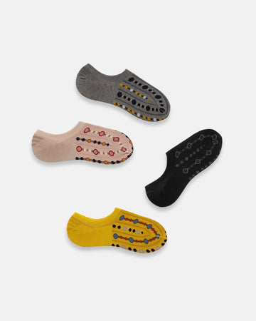 dot marking no show socks