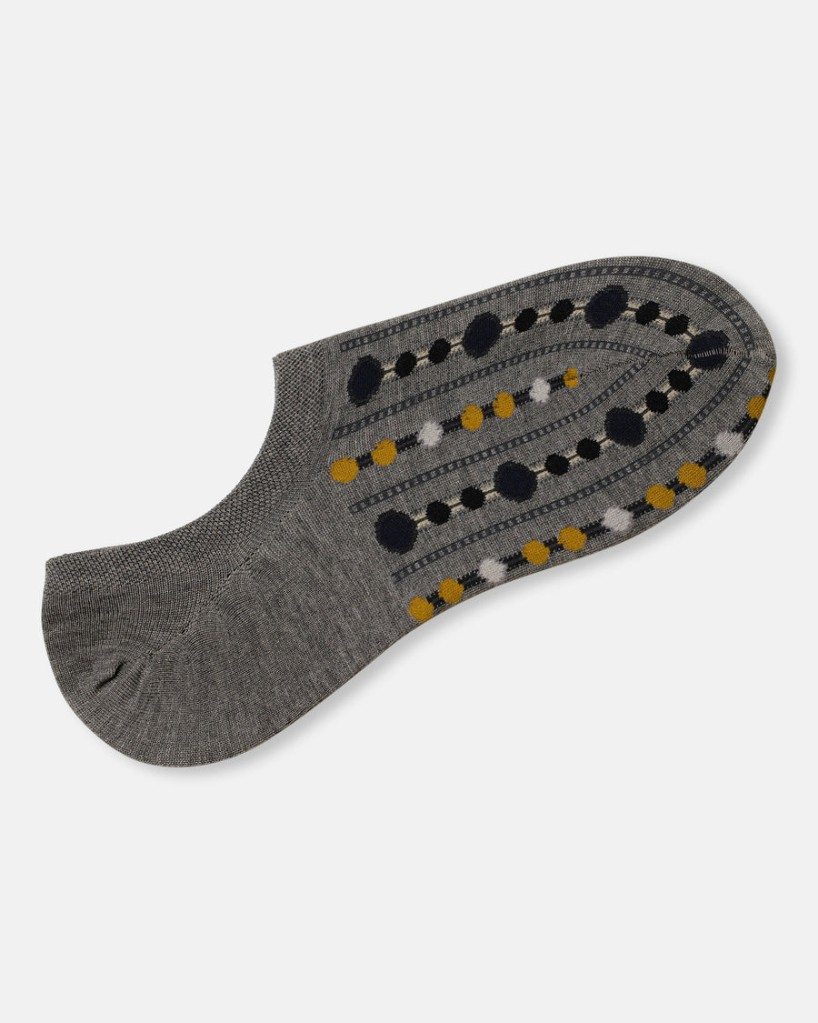 dot marking no show socks