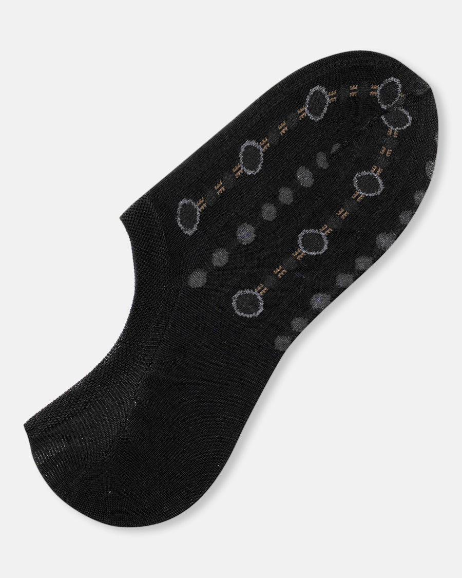 dot marking no show socks
