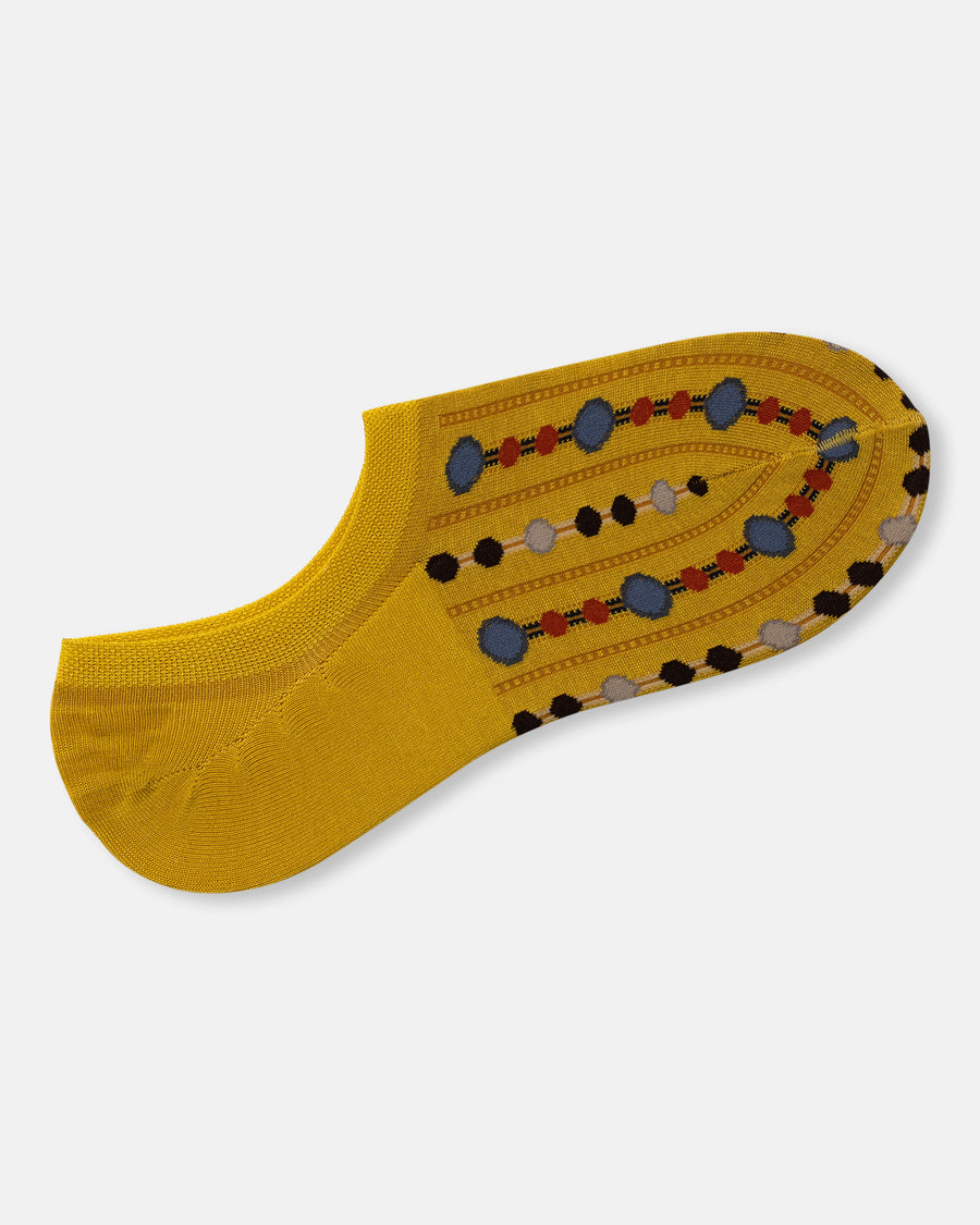 dot marking no show socks