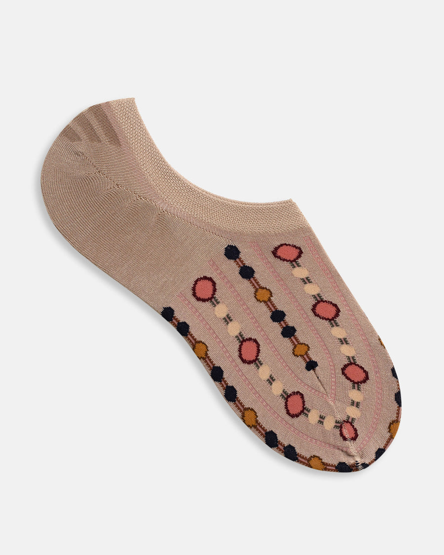 dot marking no show socks