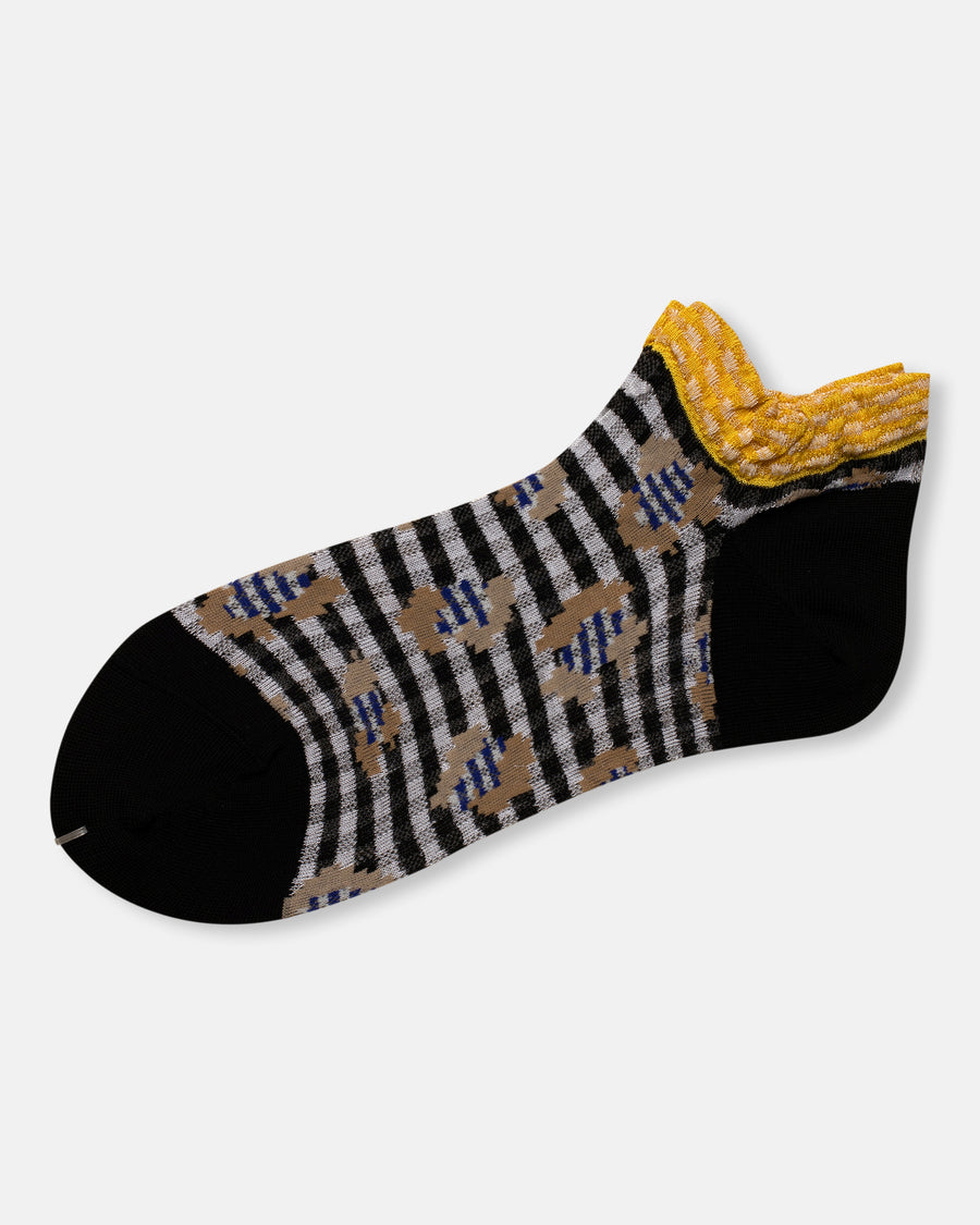 jungle check no show socks