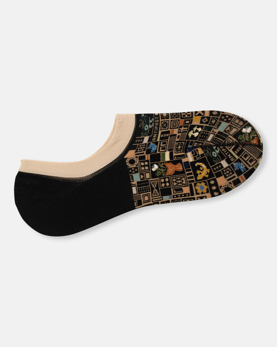 mosaic tiles no show socks