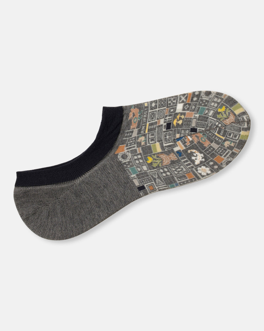 mosaic tiles no show socks