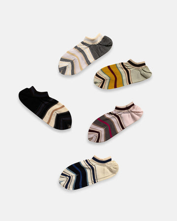 random line no show socks