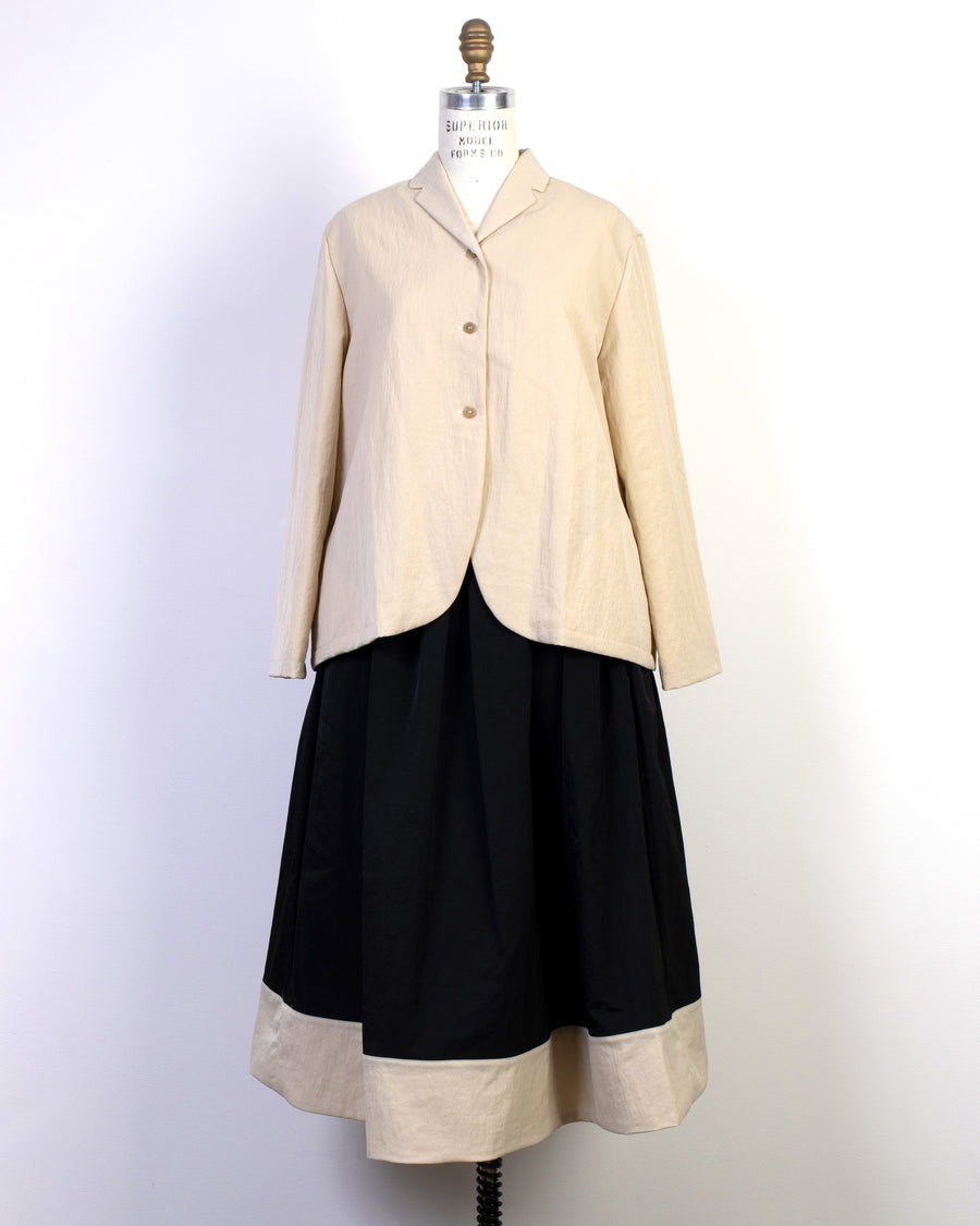 mini collar jacket