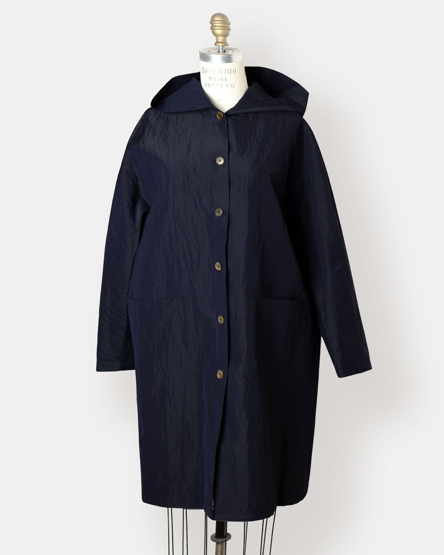 technical wool coat