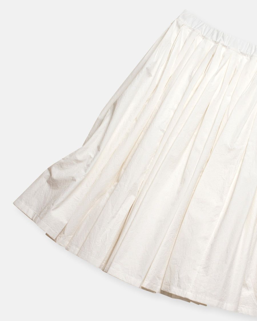 pleated skirt