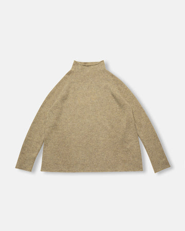 funnel neck sweater