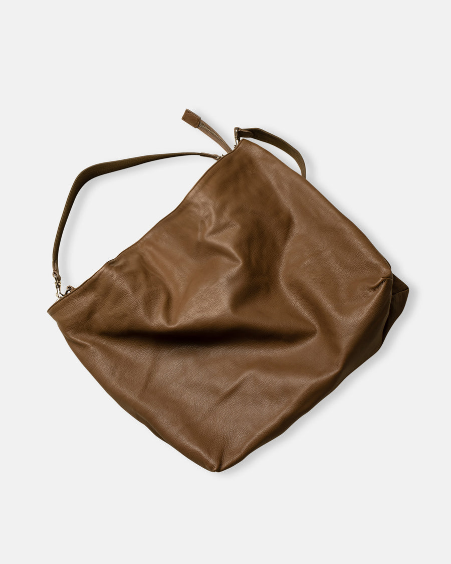 zipper laundry shoulder bag