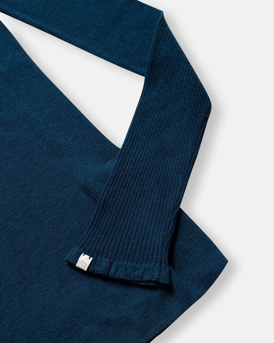 wool rib knit pullover