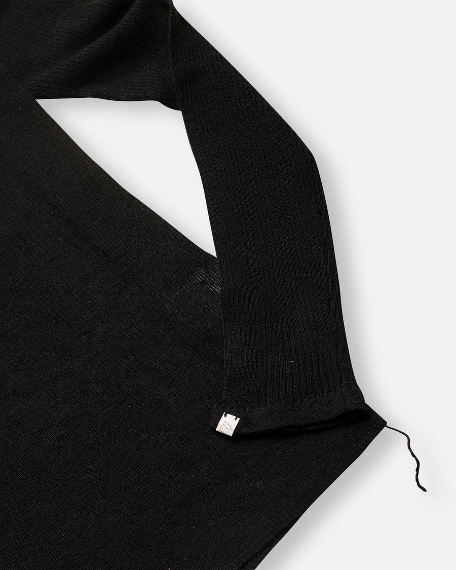 wool rib knit pullover