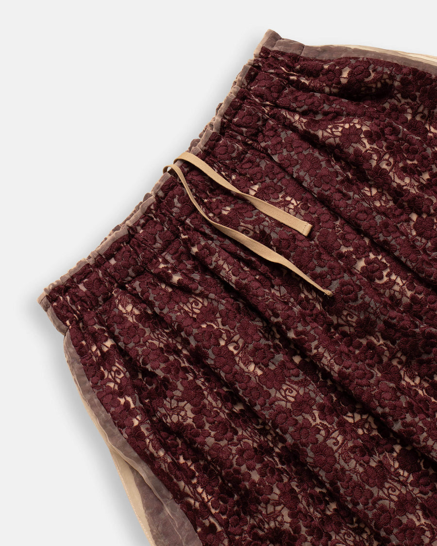 Embroidered skirt
