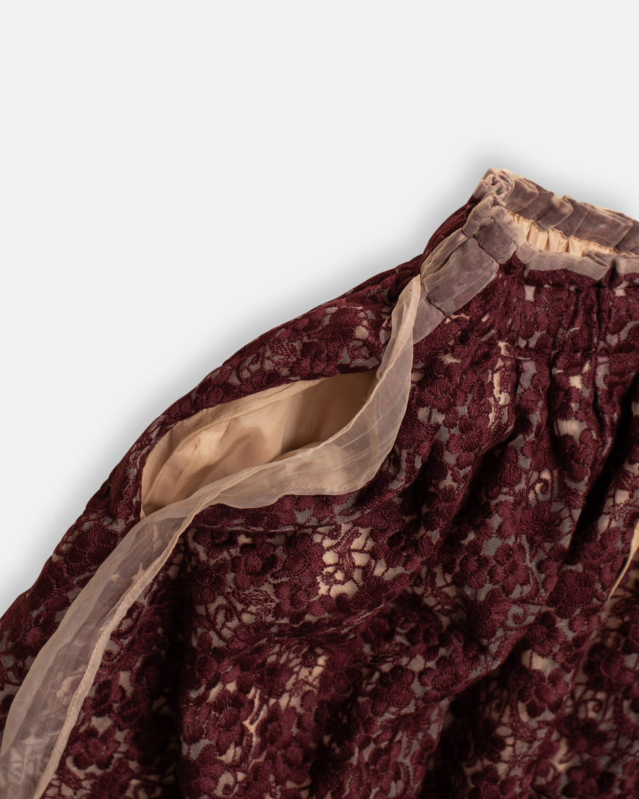 Embroidered skirt