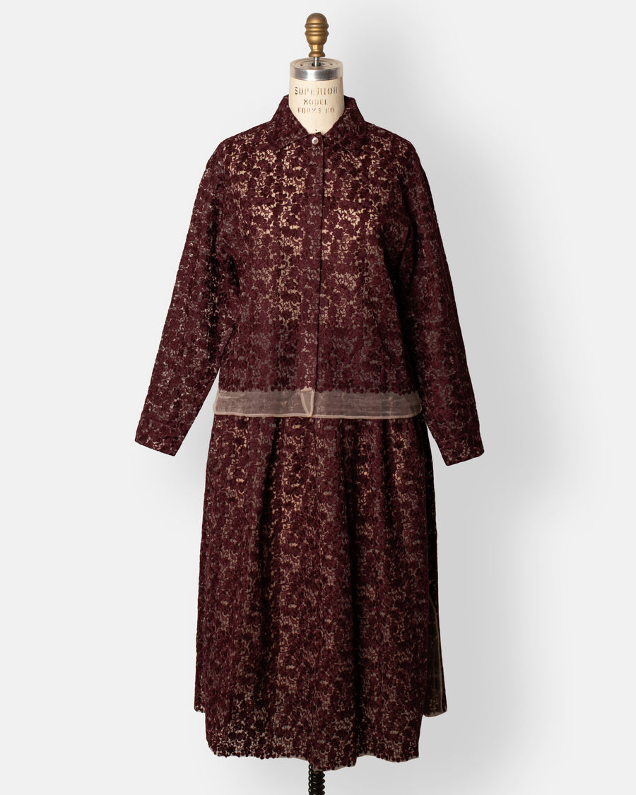 Embroidered skirt