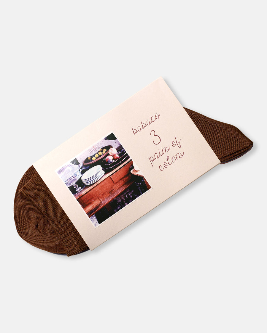 3 pairs of colors socks