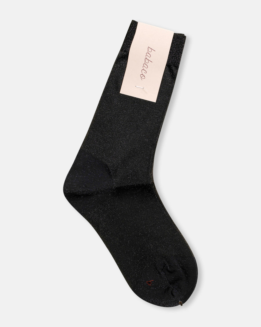 lurex sheer socks