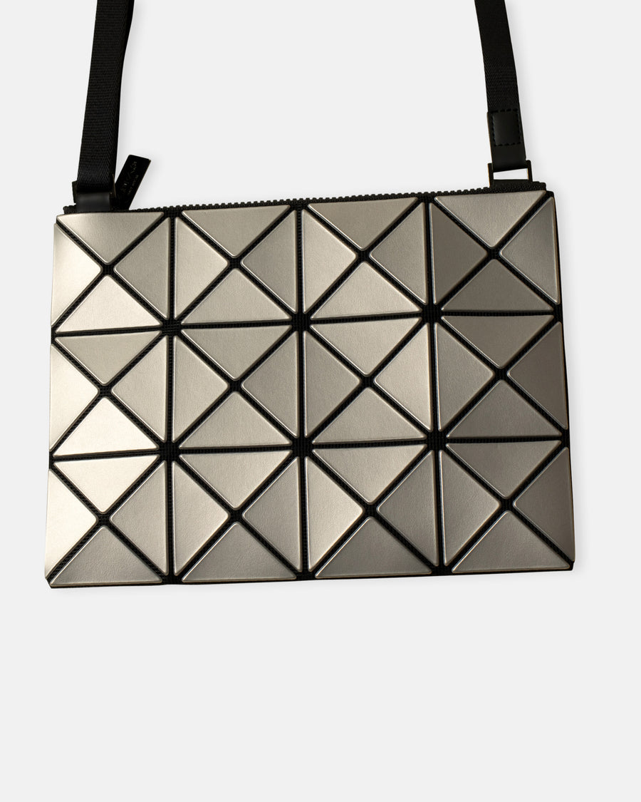 lucent metallic crossbody bag