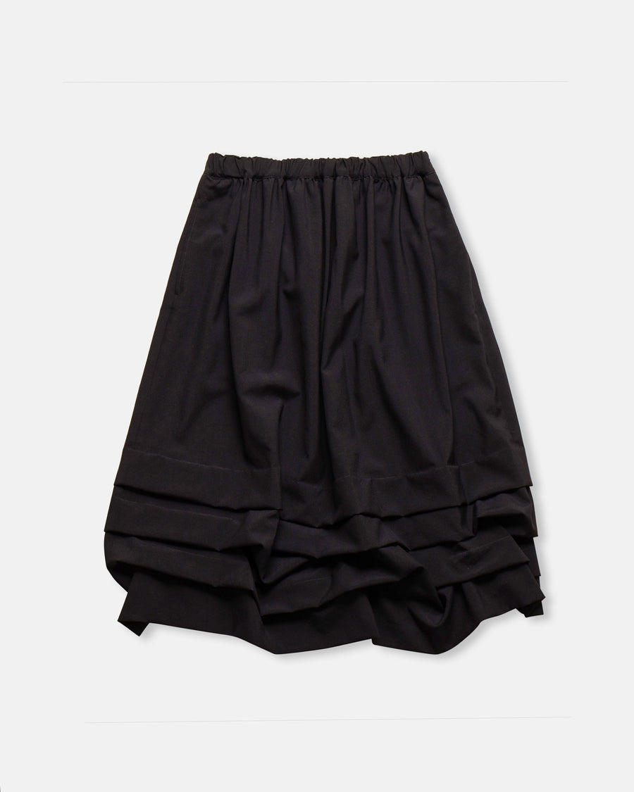 folded hem skirt