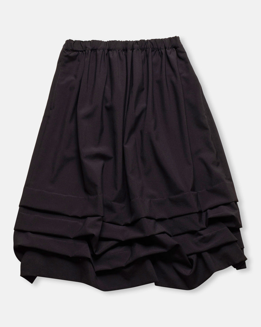 folded hem skirt