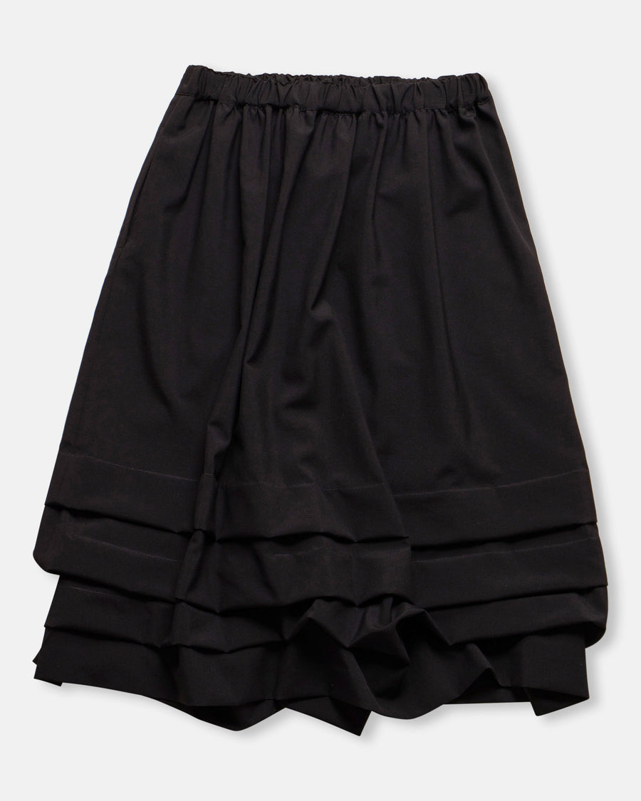 folded hem skirt