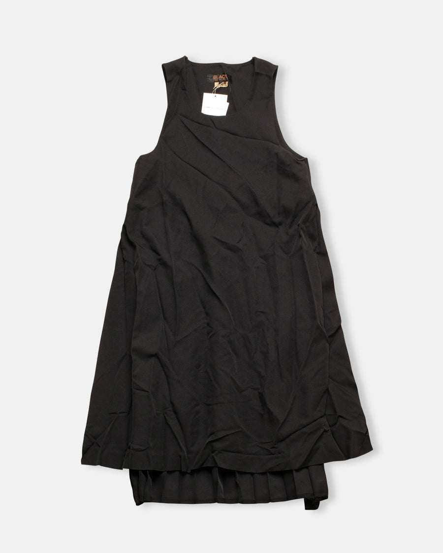 pleat back dress