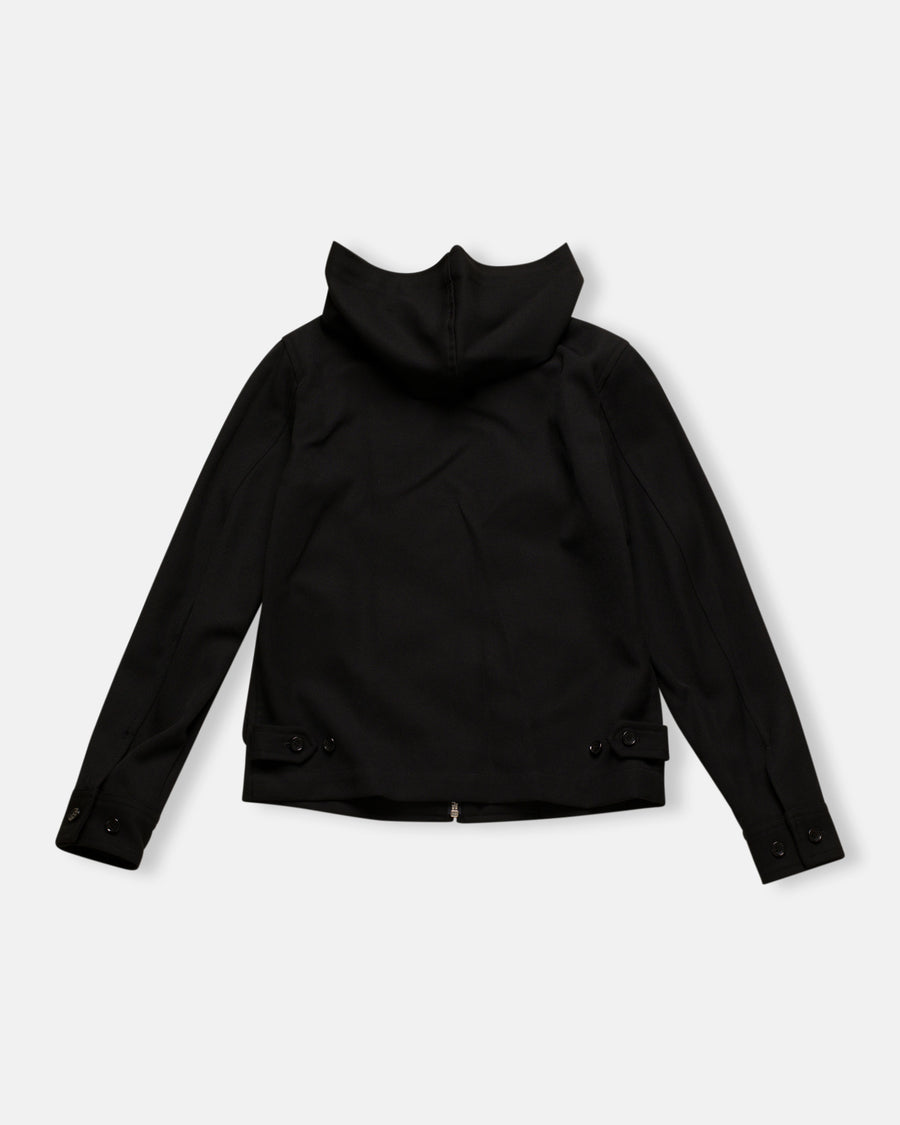 gabardine zip jacket