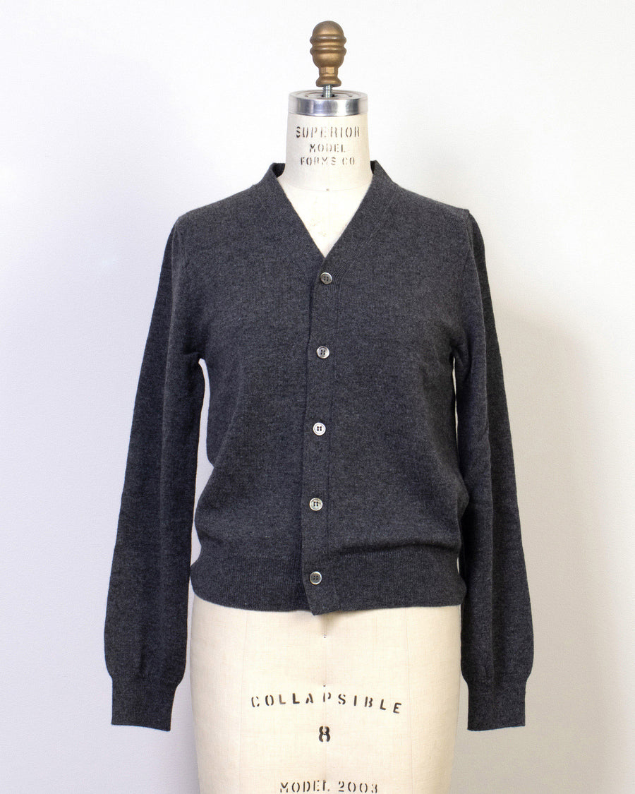cashmere v-neck cardigan