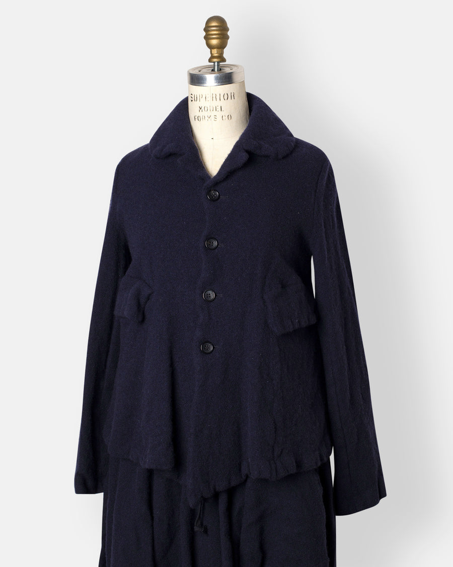 swing hem jacket