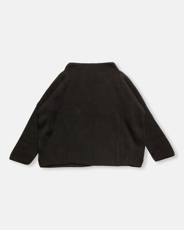 high neck sweater