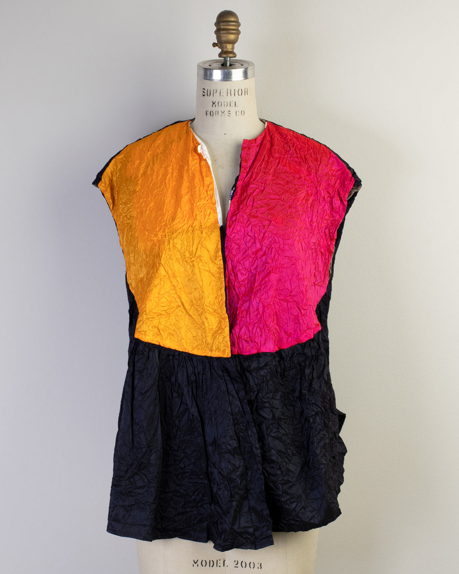 nido patchwork vest