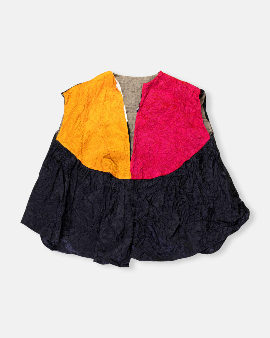 nido patchwork vest