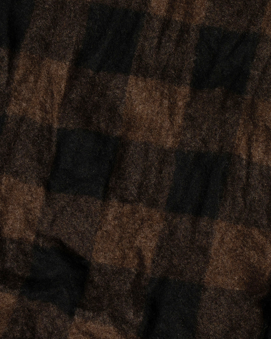 cashmere check shawl