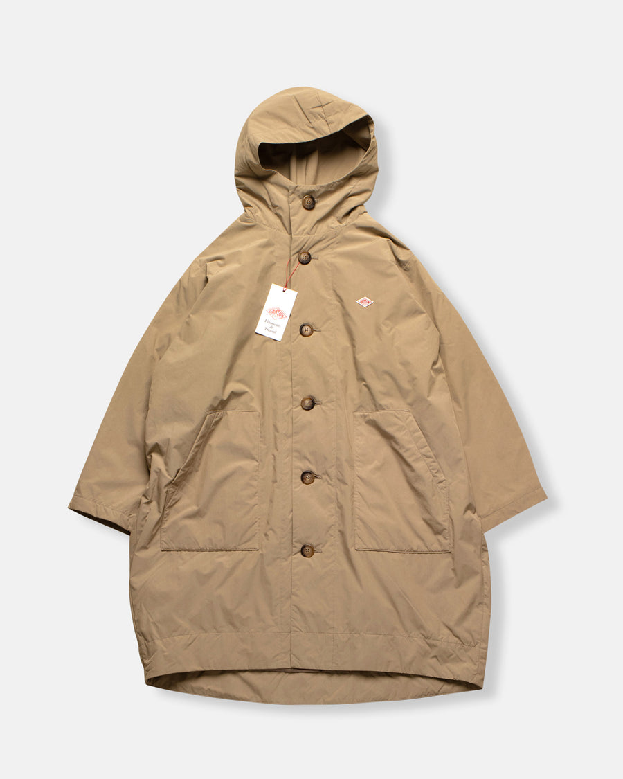 insulated hooded coat