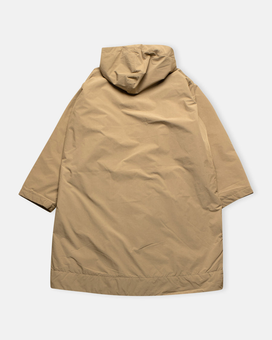 insulated hooded coat