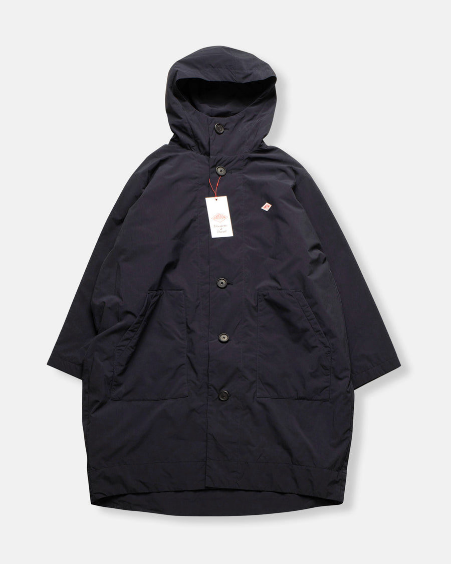 insulated hooded coat