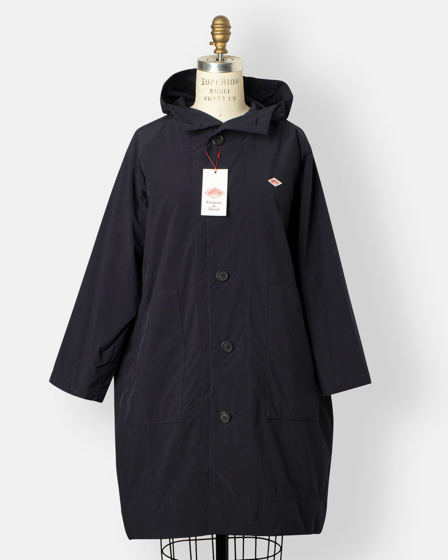 insulated hooded coat