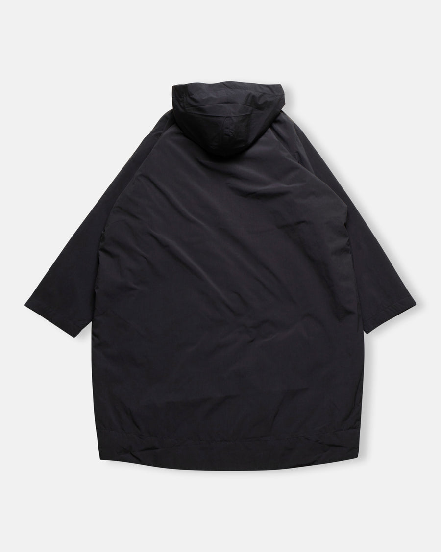 insulated hooded coat