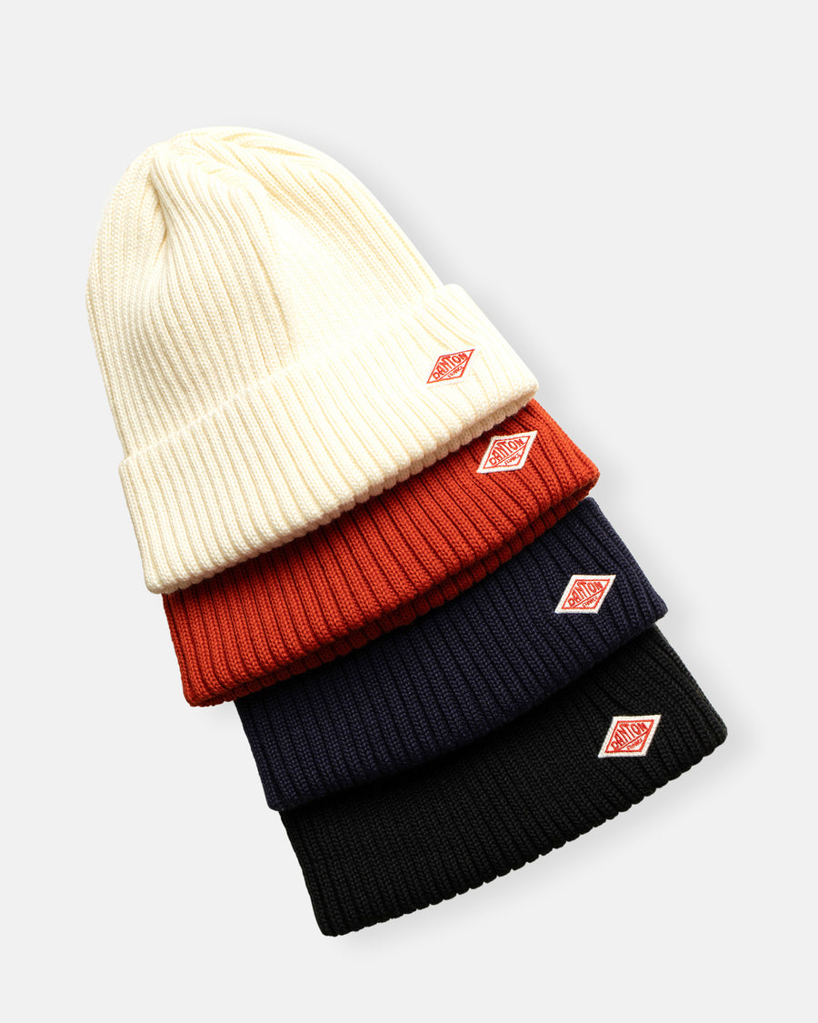 rib knit beanie