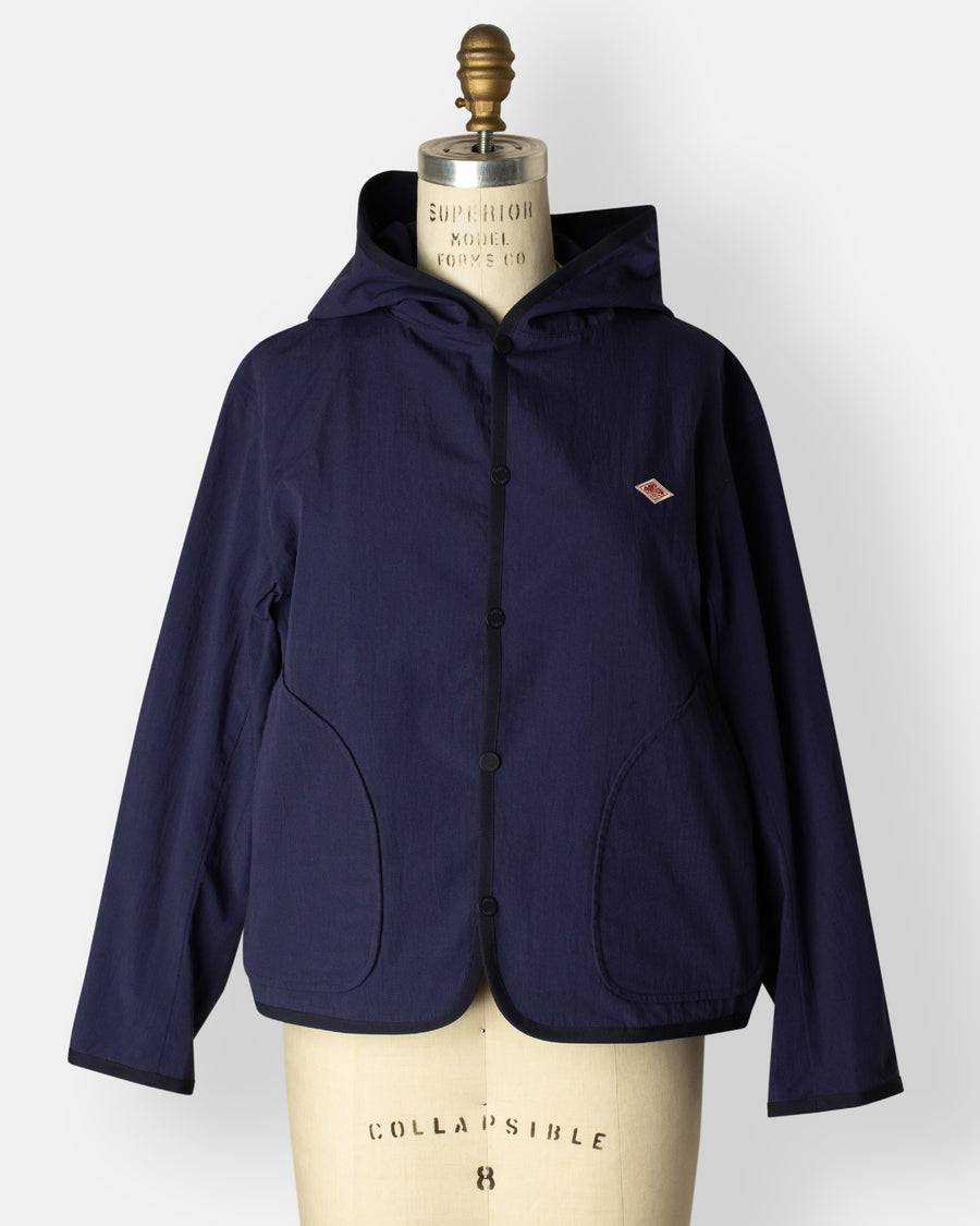 cotton washer hooded jacket