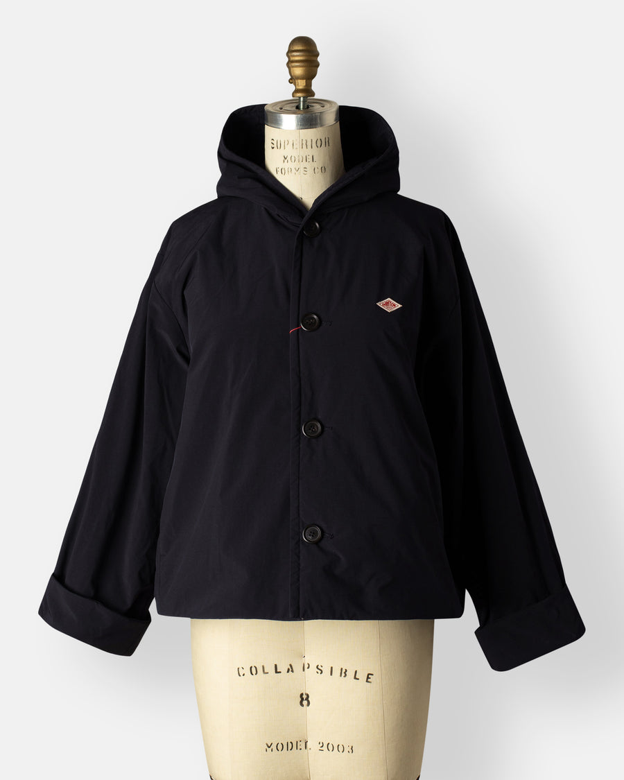 hooded insulation jacket