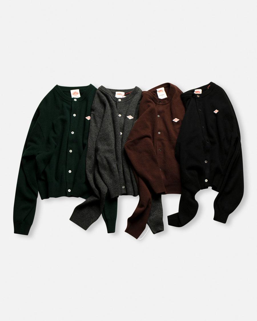 crew neck cardigan