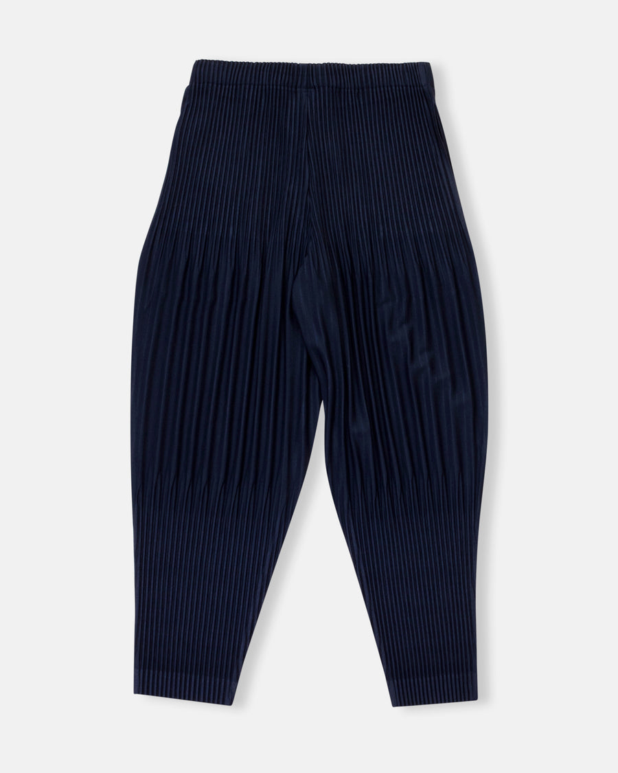 basics pleated tapered pants