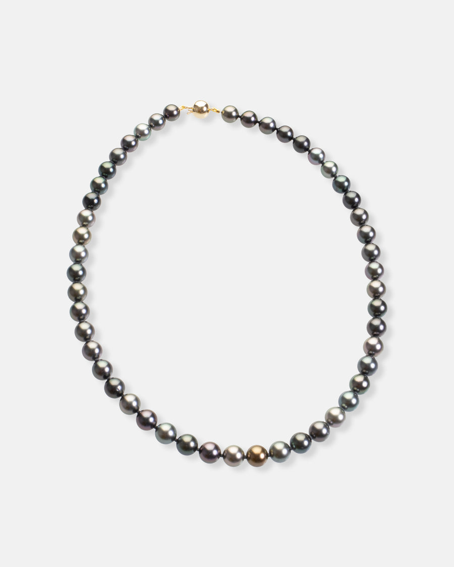 round tahitian pearl necklace