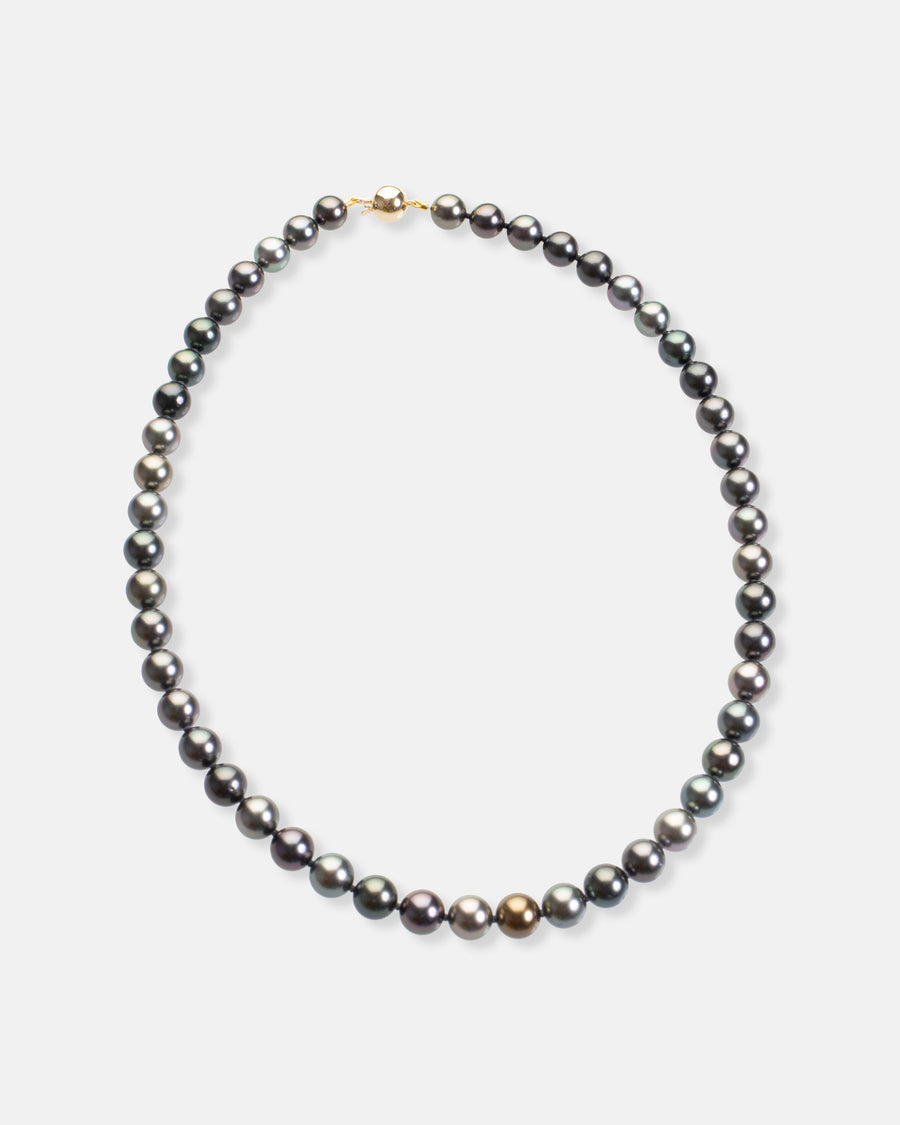 round tahitian pearl necklace